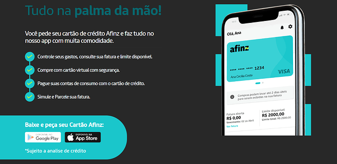 Cartão Afinz