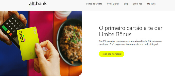 qual o melhor Cartão Submarino ou Alt Bank