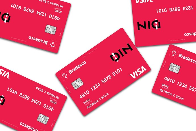 qual melhor cartão Bradesco Din ou Santander 1 2 3