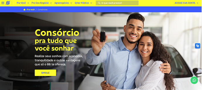 Consórcio banco do brasil