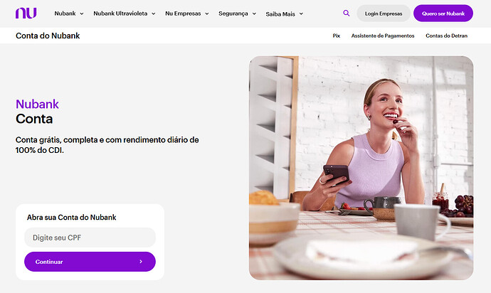 Nubank banco digital