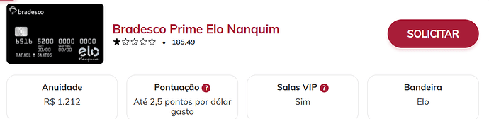 Qual é o melhor cartão Bradesco para milhas?