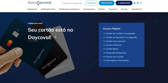 Como conseguir o Cartão de Crédito Daycoval Internacional