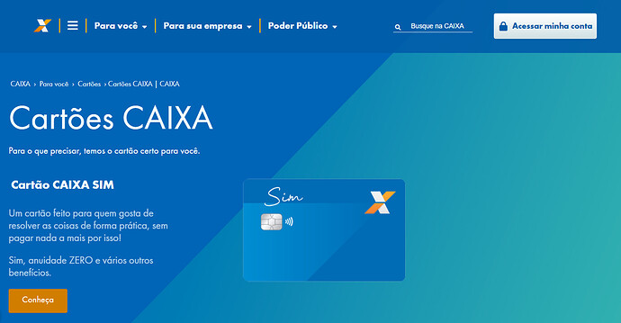 Qual o melhor cartão: Atacadão ou Caixa SIM