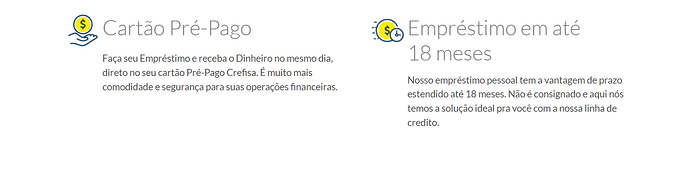 Qual o valor que a Crefisa libera para baixa renda?