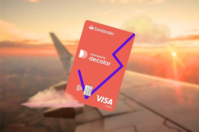 Cartão de Crédito Decolar Santander Visa Gold