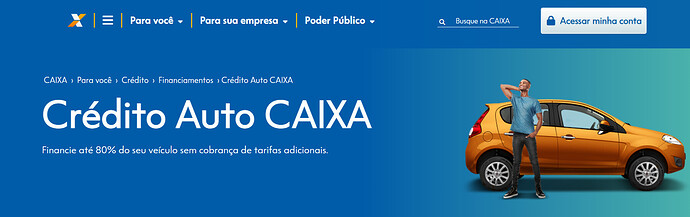 Qual banco financia carro sem entrada?