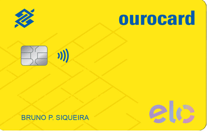 Cartão Ourocard Elo Doméstico Nacional