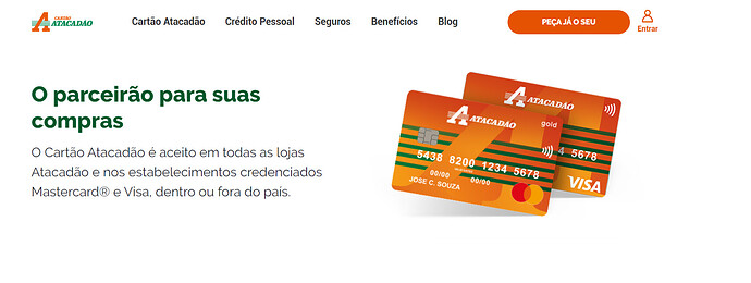 Qual o melhor cartão: Atacadão ou Caixa SIM