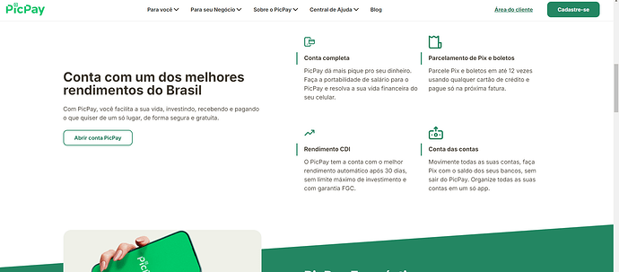 Qual o melhor cartão: AgZero ou PicPay