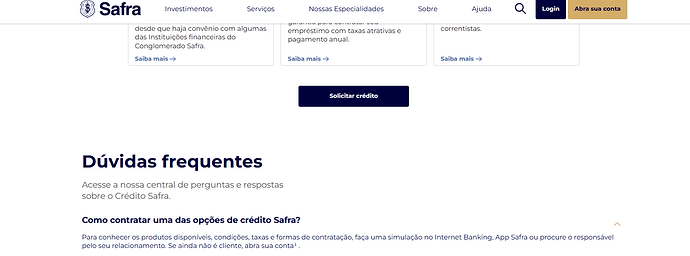 Quanto o Banco Safra faz empréstimo pelo WhatsApp?