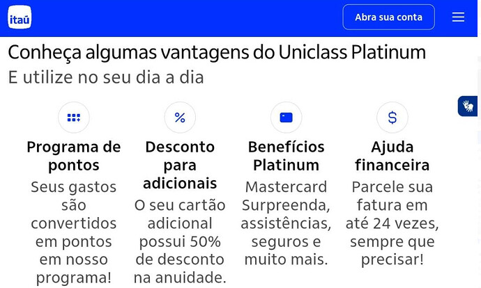 Qual a vantagem de ter um cartão Uniclass?