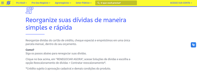 limpar o nome no Banco do Brasil