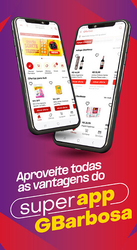 Qual é o aplicativo do cartão do GBarbosa?