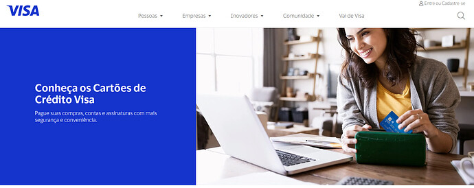 Qual a vantagem de ter um cartão Visa?