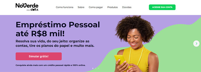 Qual banco pertence a NoVerde?