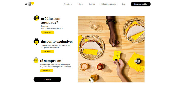 Cartão de Crédito Will Bank