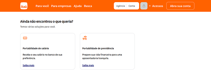 Qual banco libera crédito com portabilidade de salário?