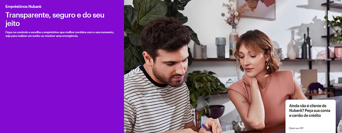 Tem como fazer empréstimo Nubank pelo WhatsApp?
