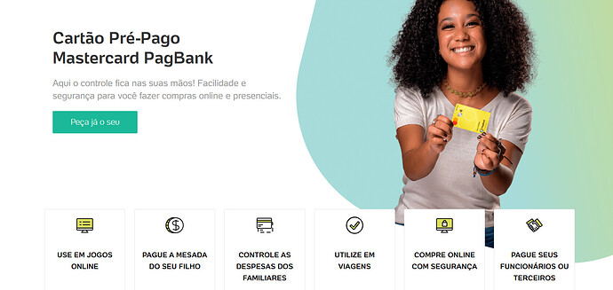Como resgatar saldo do cartão pré-pago PagBank?