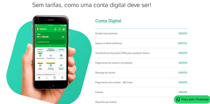 Quem tem nome sujo pode ter conta no PagBank?