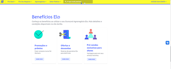 Cartão ourocard agronegócio nacional elo