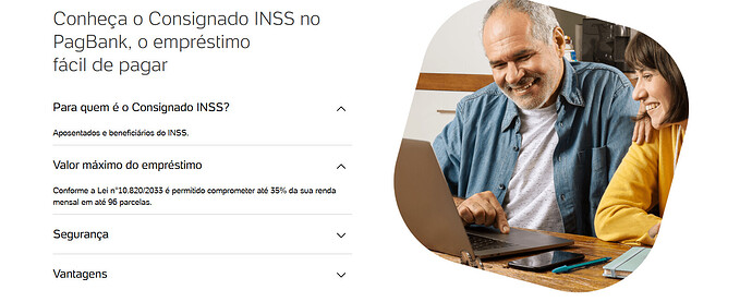 Como posso solicitar o Empréstimo Consignado INSS no PagBank?
