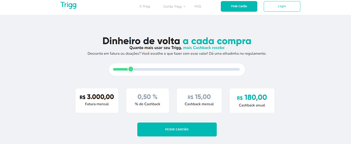 qual o melhor cartão Trigg ou PicPay