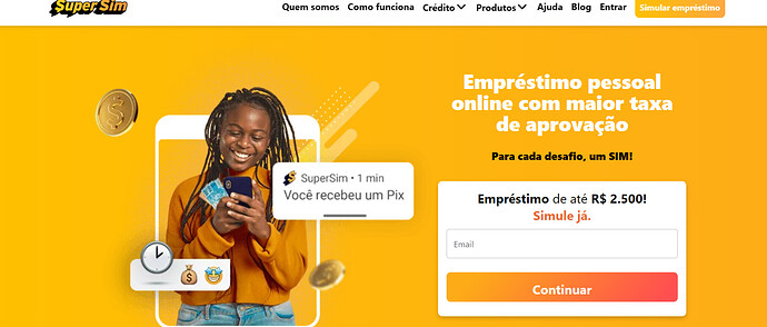Existe empréstimo na hora para negativados liberado via Pix agora?