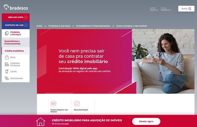 financiamento bradesco