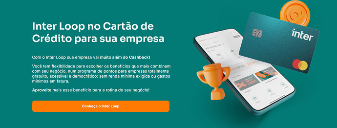 Qual o limite do cartão de crédito PJ Inter?