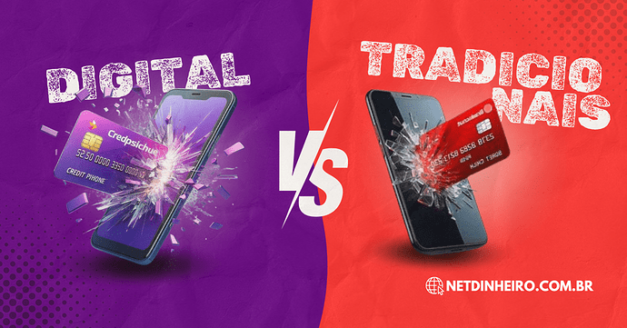 Contas Digitais X Contas Tradicionais Qual é a melhor opção