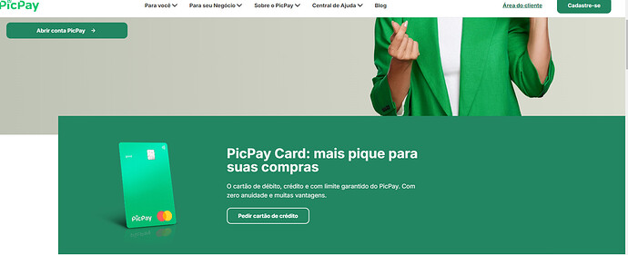 Qual o melhor cartão: Meu Cartão Renner ou PicPay
