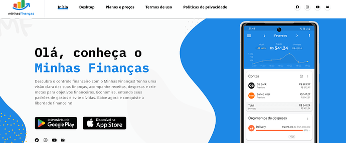 Qual é o melhor aplicativo gratuito para controle financeiro pessoal?