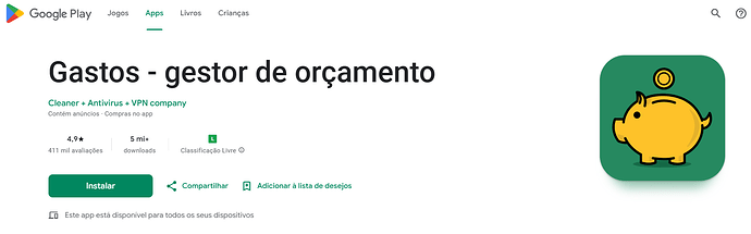 Qual é o melhor app controle financeiro pessoal grátis para PC?