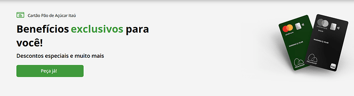 Qual é o limite do cartão pão de açúcar internacional?