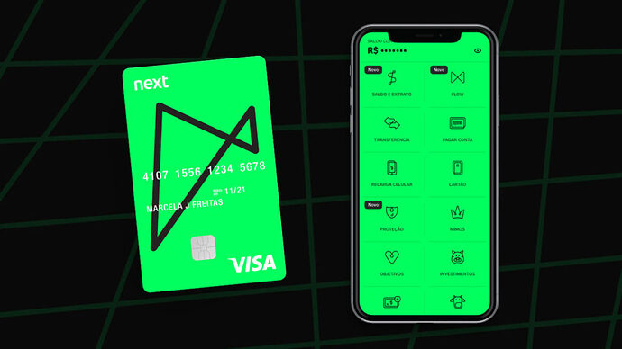 qual é o melhor entre o Bradesco Diners e o Next