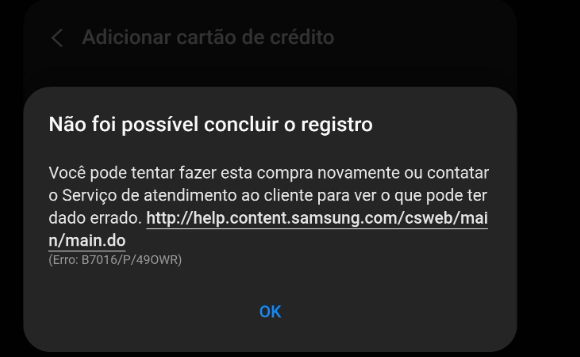 Como resolver o erro 62?