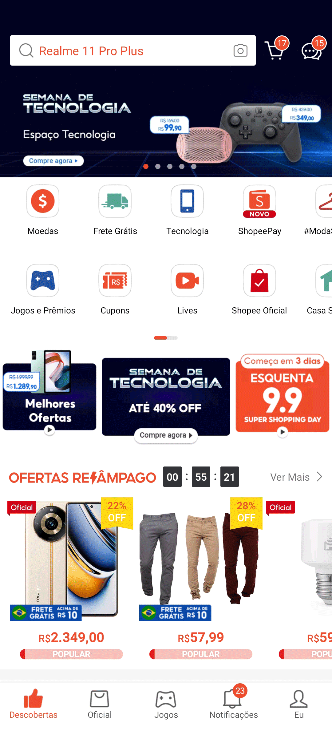 Passo a passo de como adicionar cartão de crédito na Shopee